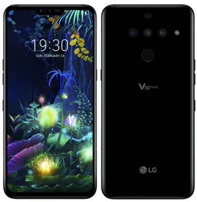 Нет подсветки экрана на телефоне LG V50S ThinQ 5G